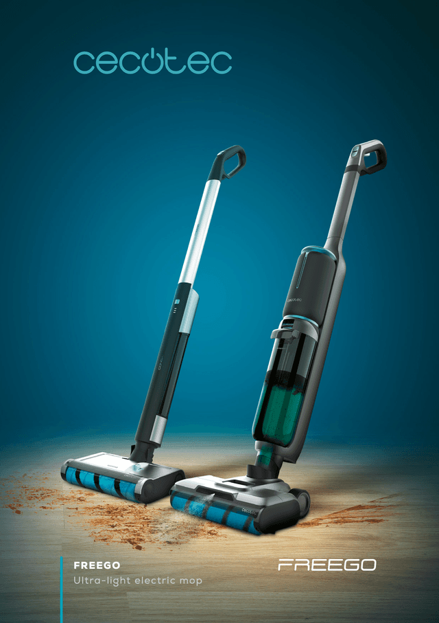 Ultra-light electric mop