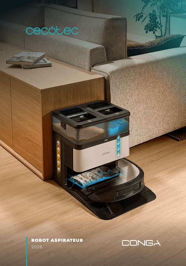 Robots aspirateurs Conga